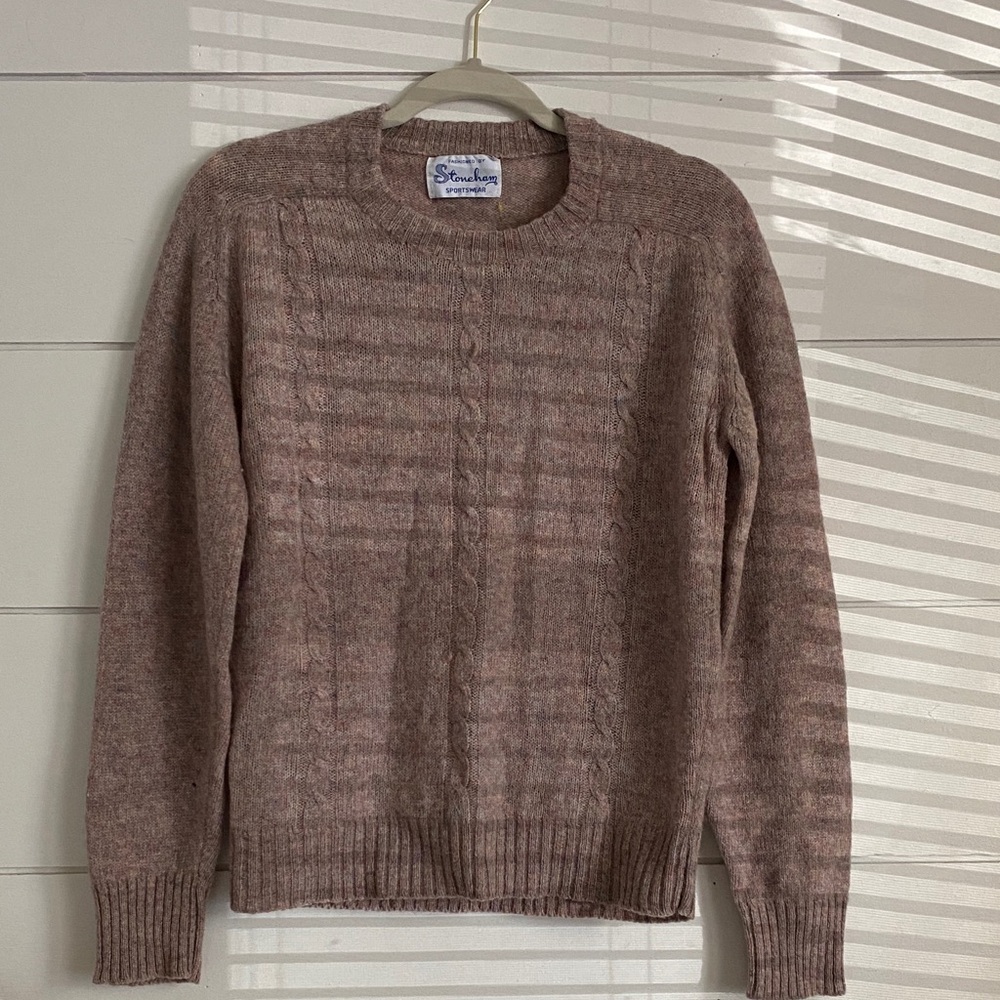 Pendleton Tan Crewneck Sweater